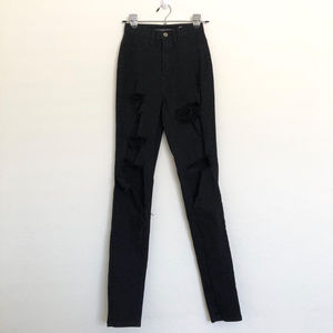 Fashion Nova Aphrodite Distressed Skinny Jeans